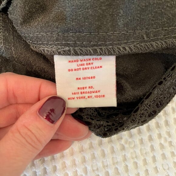 Ruby Rd. Faux Alligator Moto Jacket Snap Button Front - Size 8 Medium - Picture 9 of 9